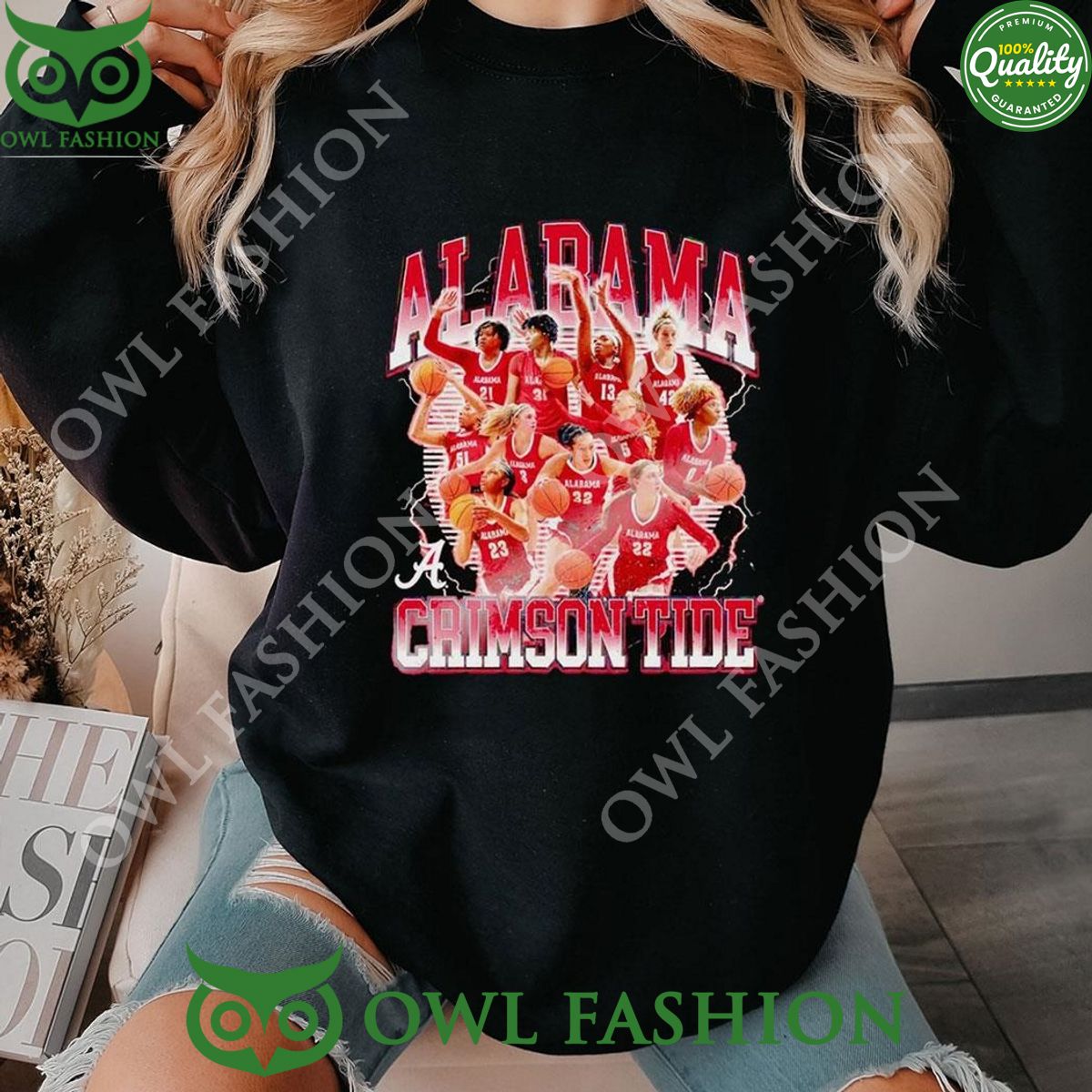 2023 2024 Alabama Crimson Tide Ncaa Women's Basketball Post Season Sweatshirt