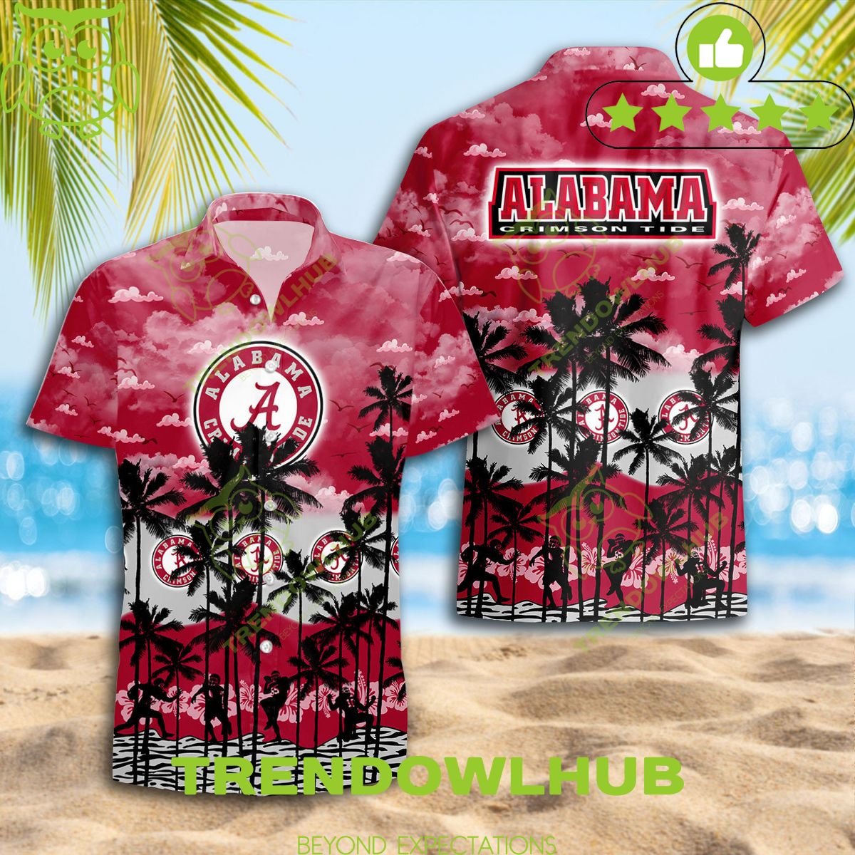 2024 Alabama Crimson Tide NCAA New Design Hawaiian Shirt Trending Summer