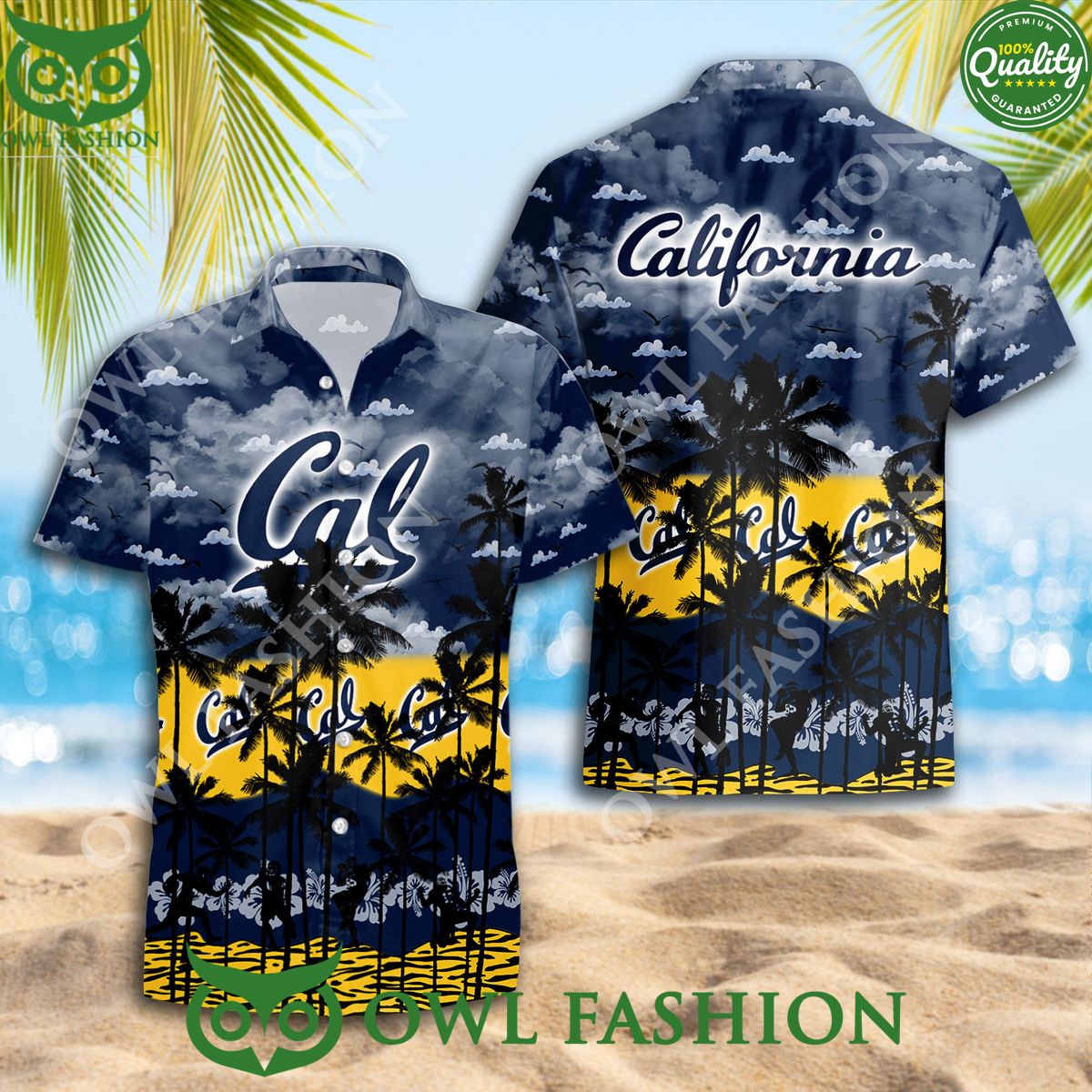 2024 California Golden Bears Limited version Hawaiian Shirt Trending Summer