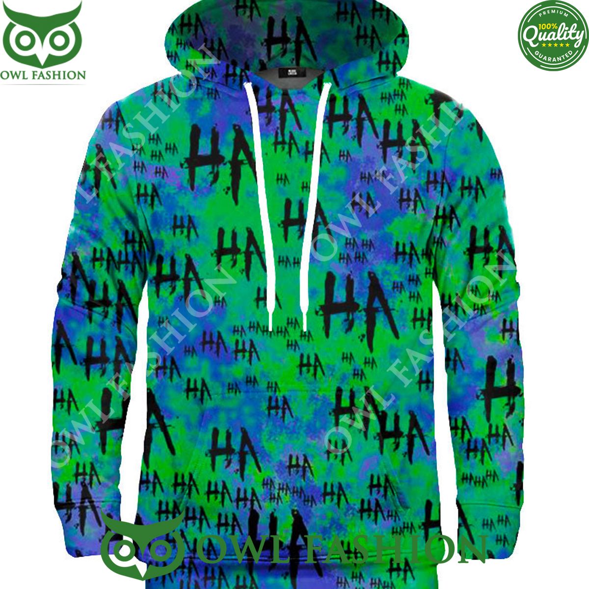 2024 color palette Joker Printed hoodie