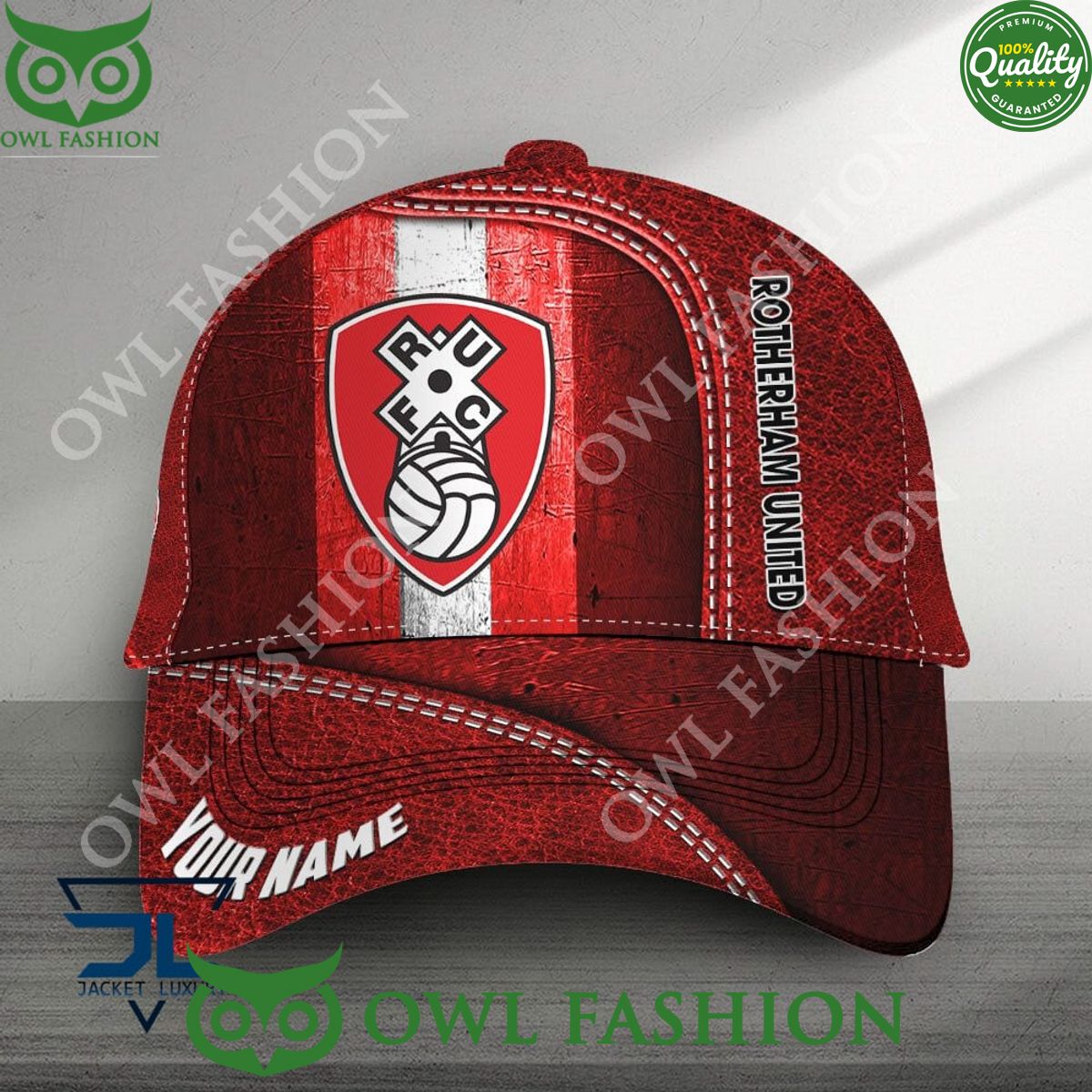 2024 Custom Name Rotherham United Color Classic Cap