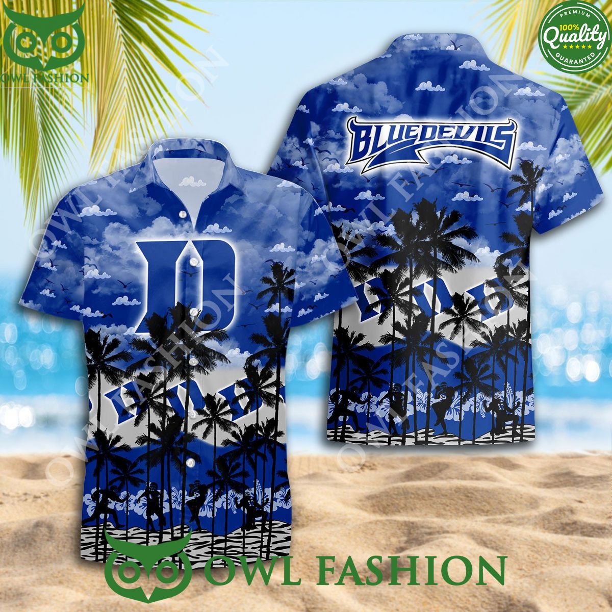 2024 Duke Blue Devils Hawaiian Shirt special version Trending Summer