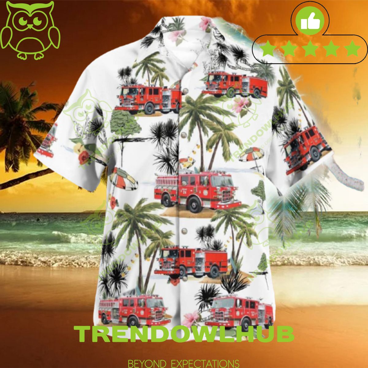 2024 East Lansdowne Fire Company Pennsylvania Trending Hawaiian Shirt