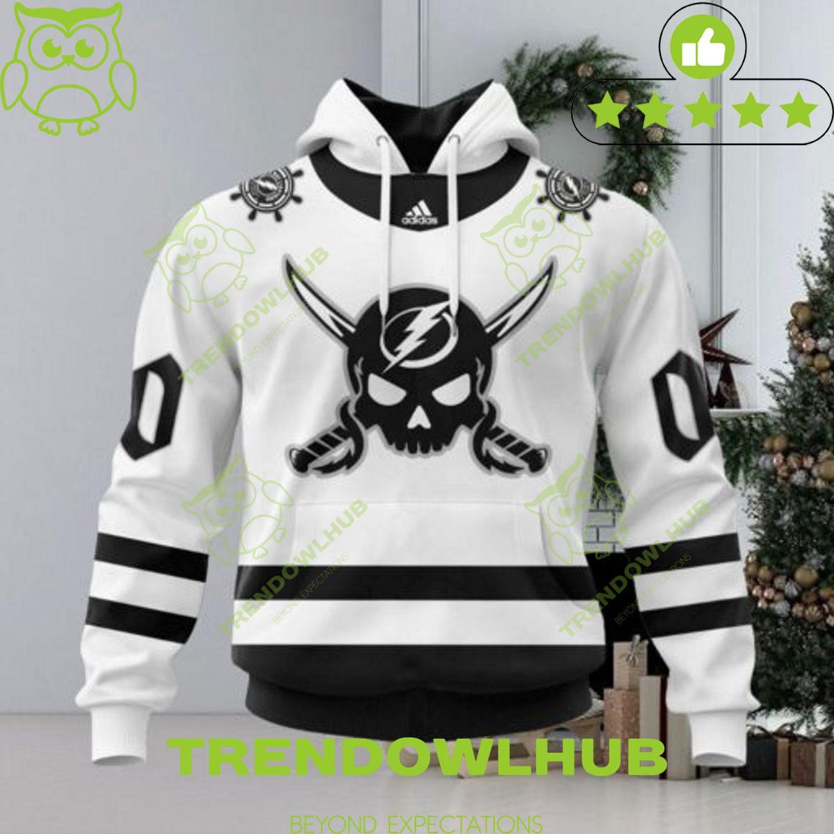 2024 Personalized NHL Tampa Bay Lightning Pirate Gasparilla 3d printed Hoodie