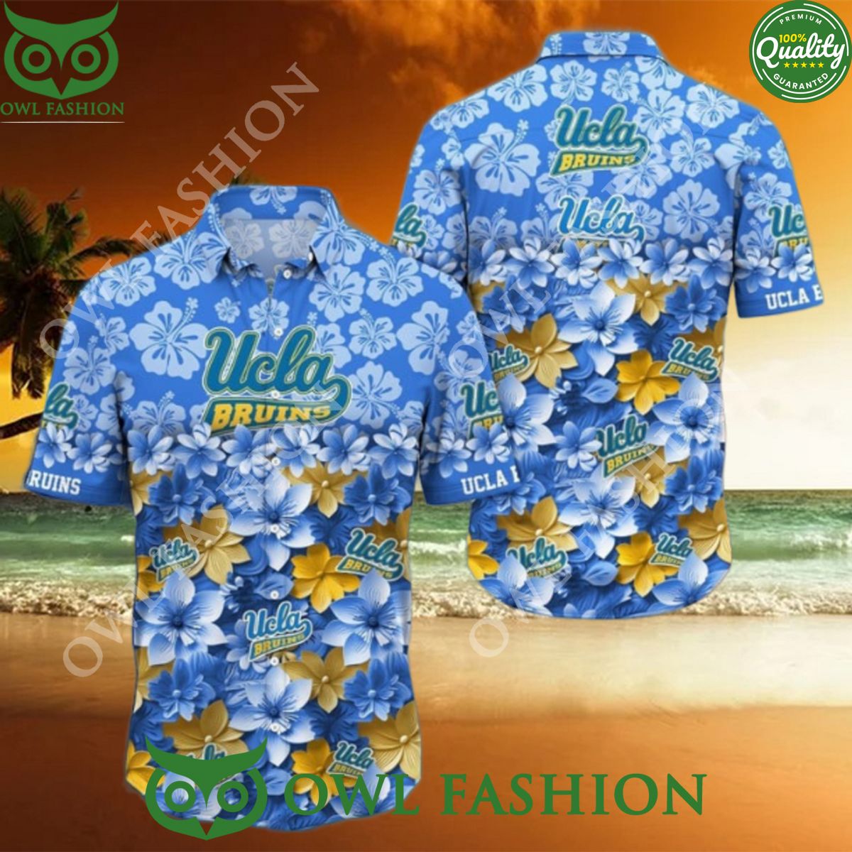 2024 UCLA Bruins NCAA Blue Trending Summer Hawaiian Shirt
