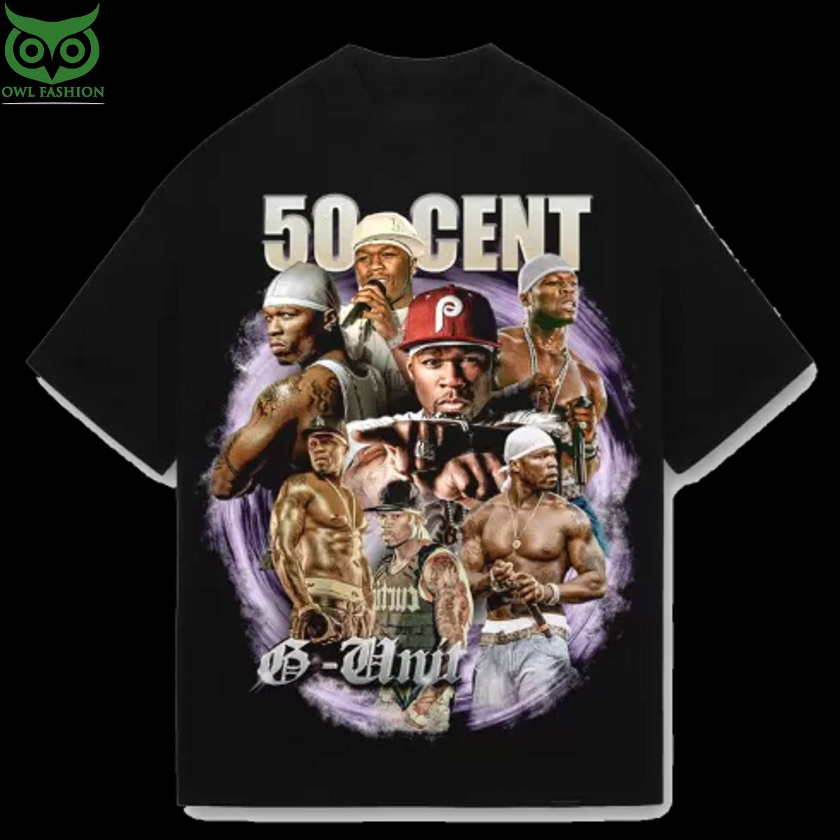 50 Cent Young time raper legend t shirt Shop Owl Fashion