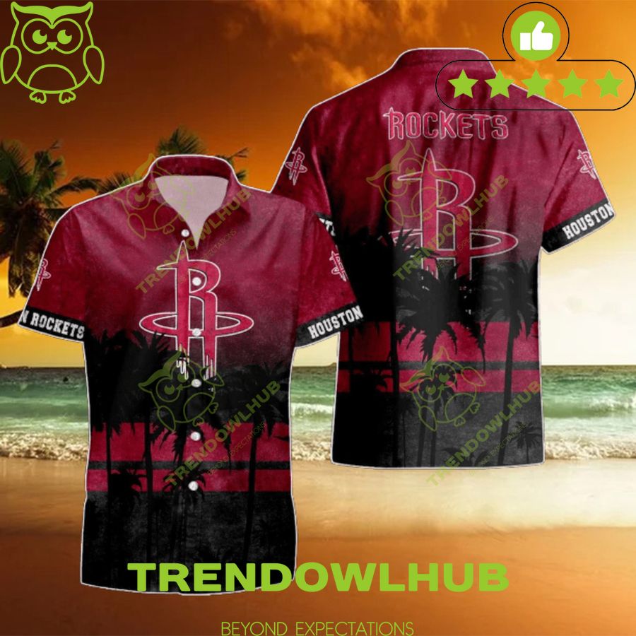 2024 Houston Rockets Hawaiian Shirt Hot Trending NBA