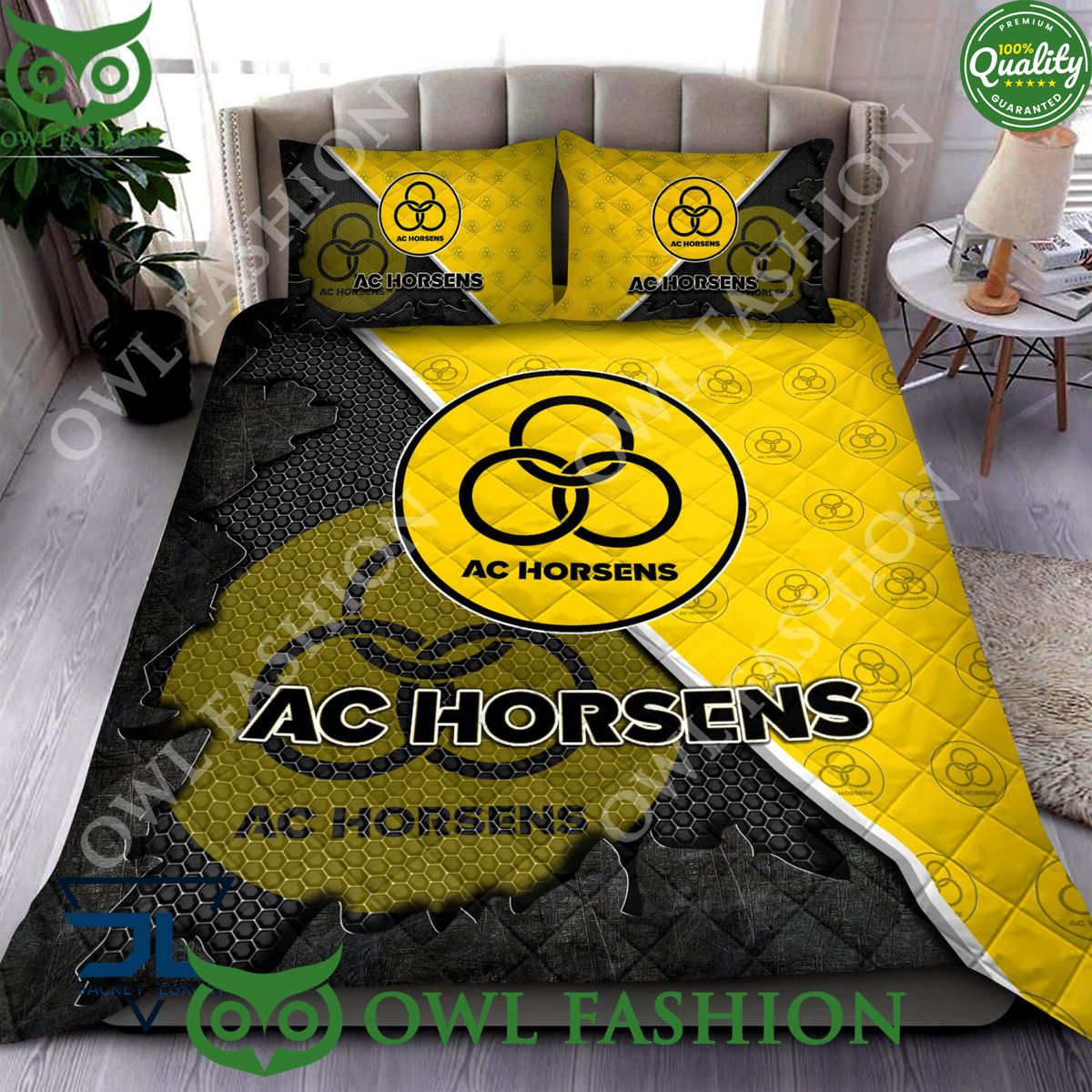AC Horsens Superliga Quilt Broken Bedding Set