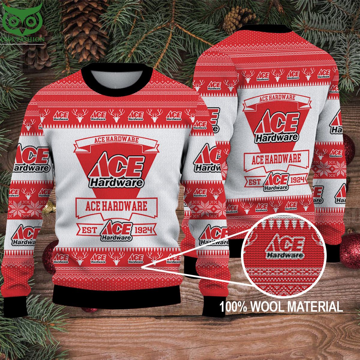 Ace Hardware Hot Ugly Sweater 