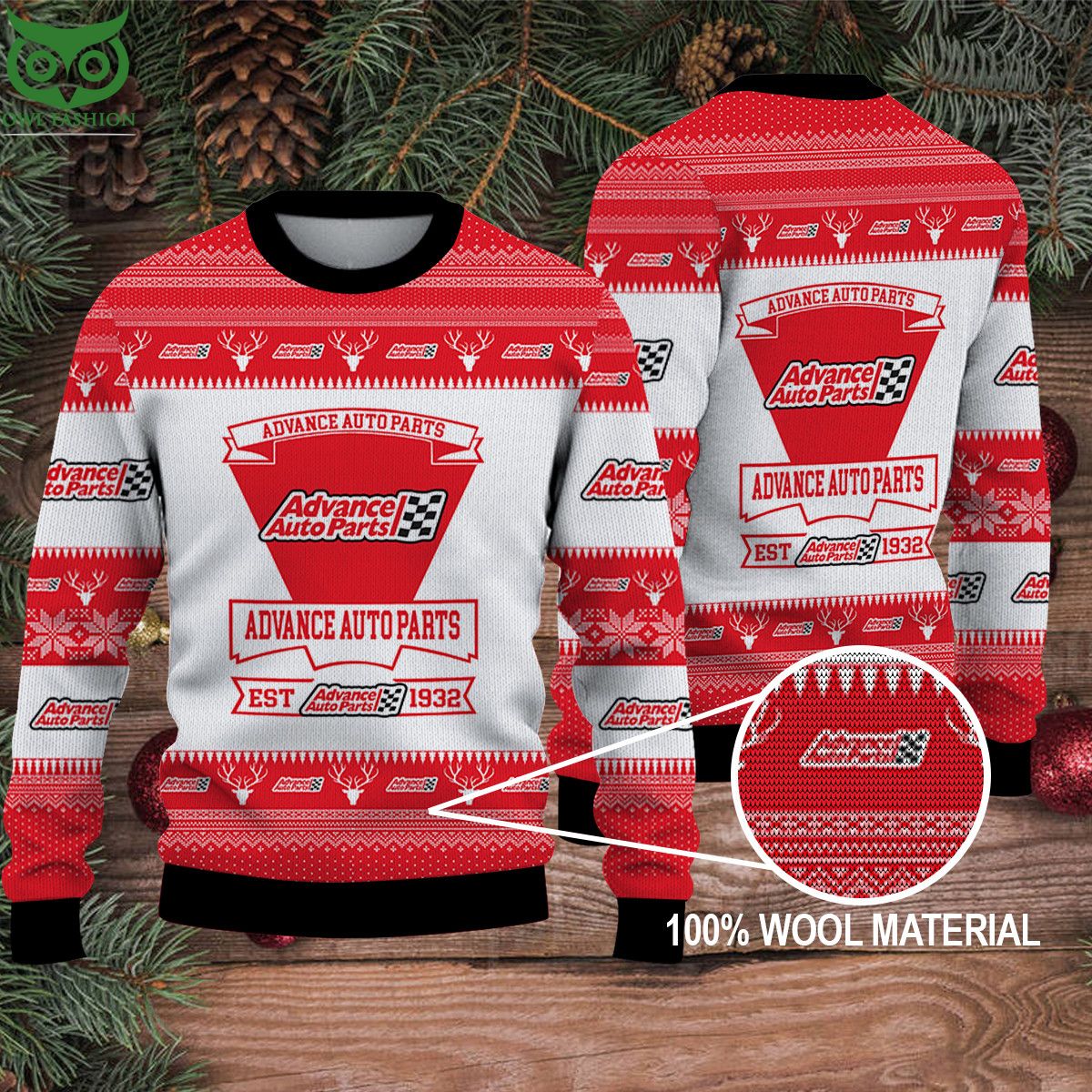 Advance Auto Parts Hot Ugly Sweater 