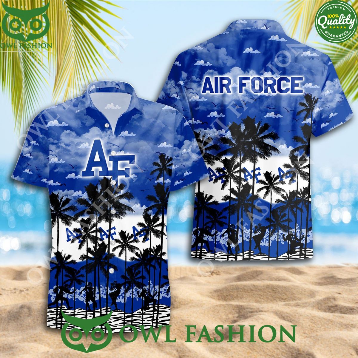 Air Force Falcons NCAA Hawaiian Shirt Summer Limited Version 2024