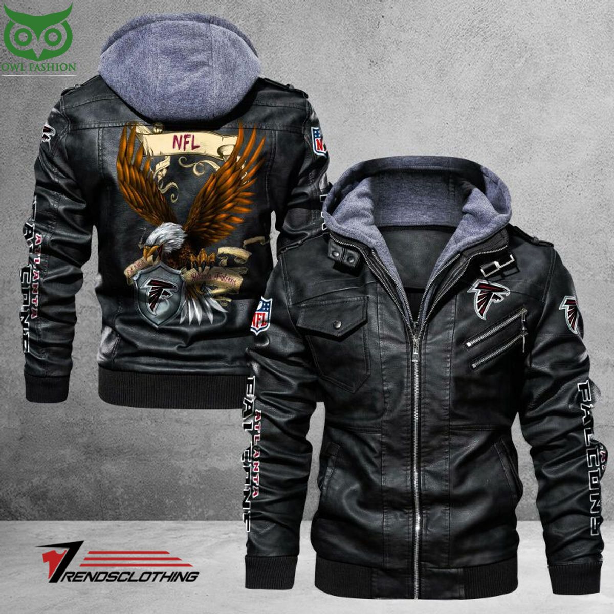 Atlanta Falcons Trending 2D Leather Jacket