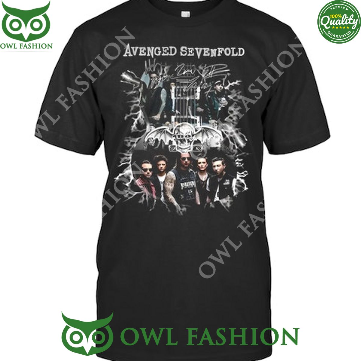 Avenged sevenfold metal band Hail to the King 2D t shirt