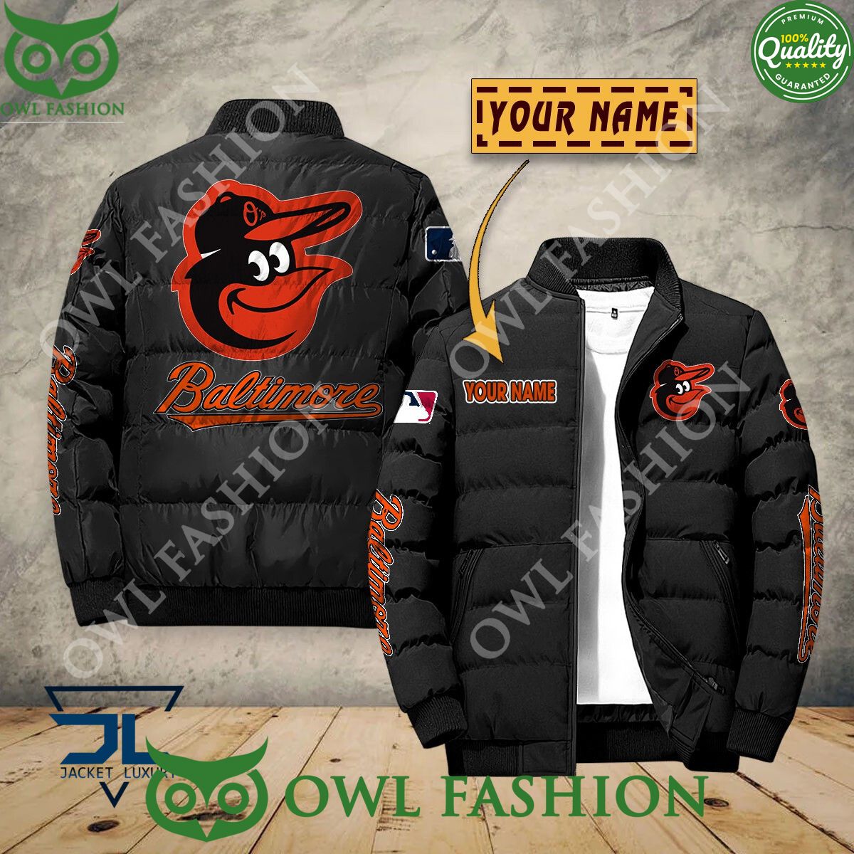 Baltimore Orioles Custom Name MLB Baseball Jacket Sport