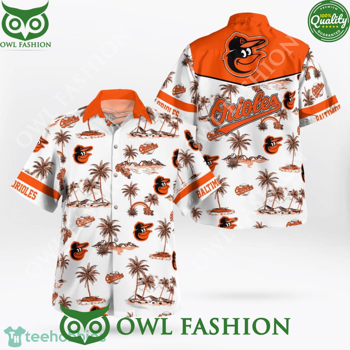 Baltimore Orioles MLB 3D AOP Summer Gift Summer Gift Hawaiian Shirt