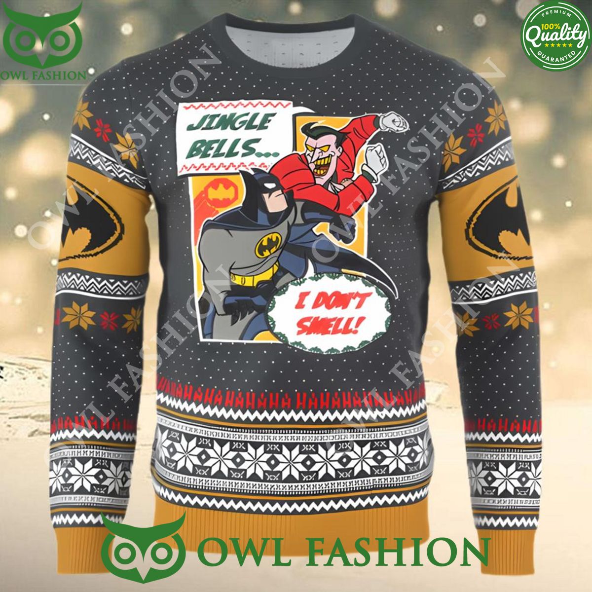 Batman ‘I Don’t Smell’ Christmas Ugly Sweater Jumper
