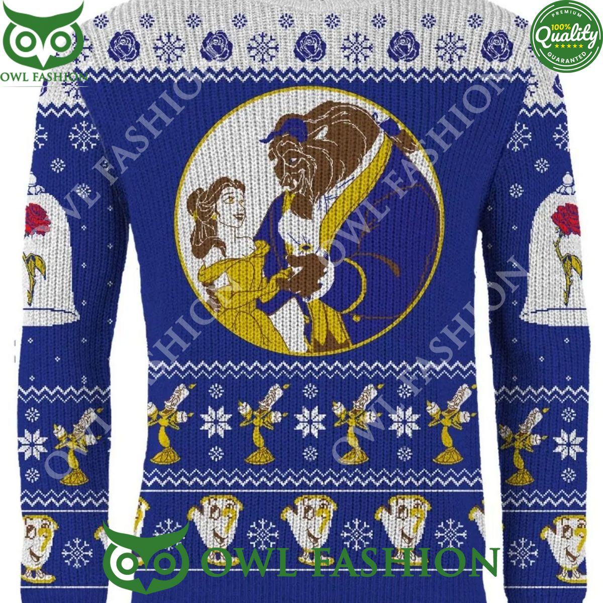 Beauty and the Beast Merry Beastmas Christmas Jumper