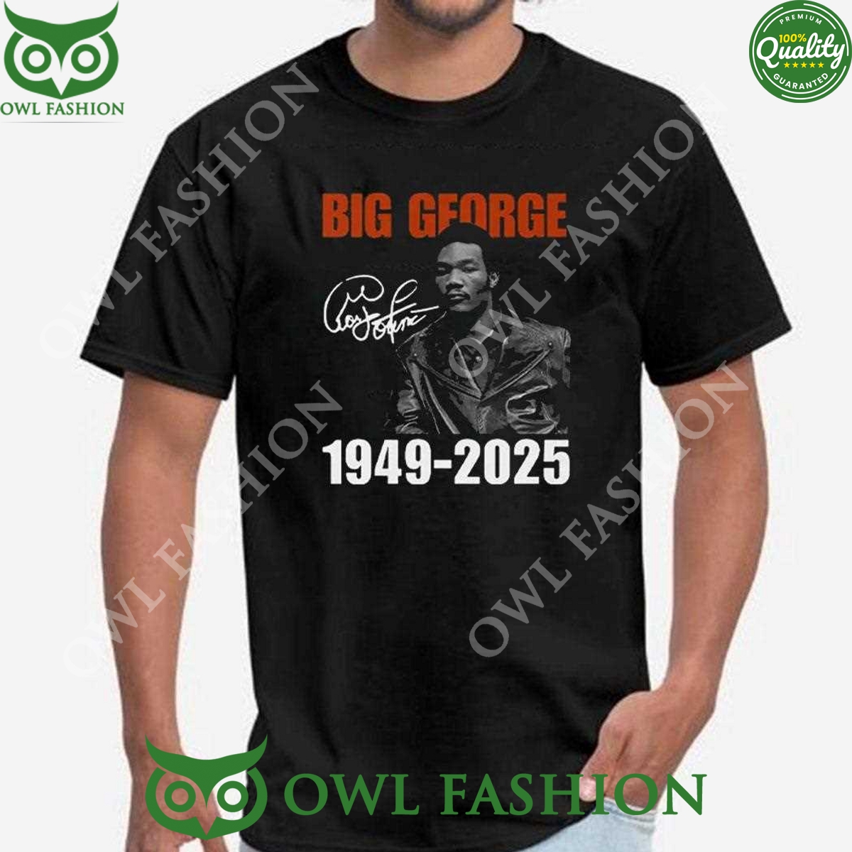Big George Foreman 1949 2025 Thank your for memories t shirt