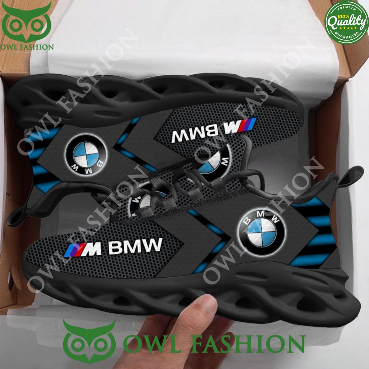 BMW M Sport Car Black Max soul shoes