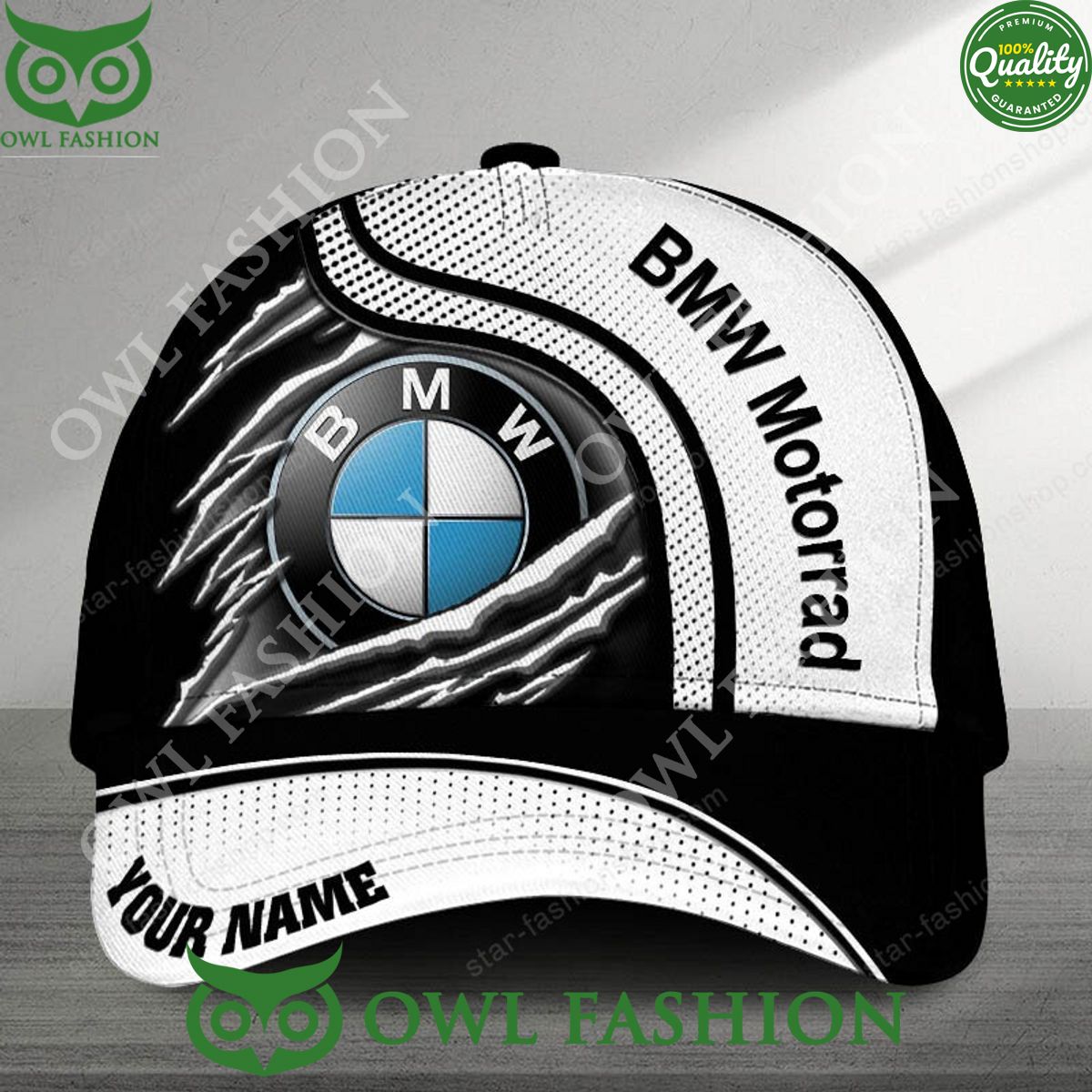 BMW Motorrad German automotive Custom Name Printed Cap