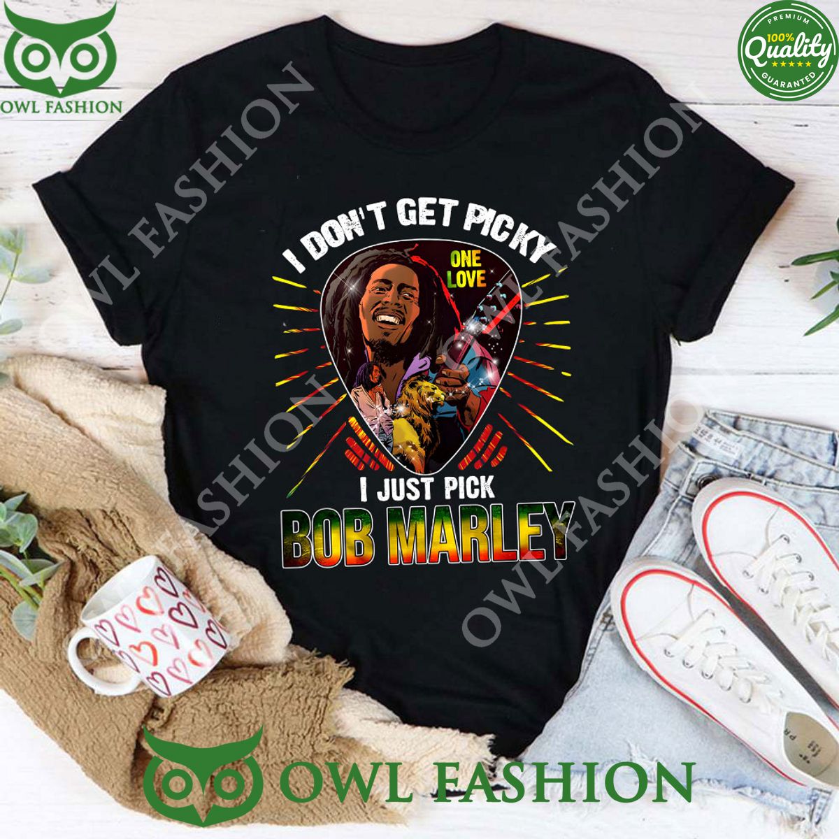 Bob Marley I Don't Get Picky I Just Pick Bob Marley 2D Shirt