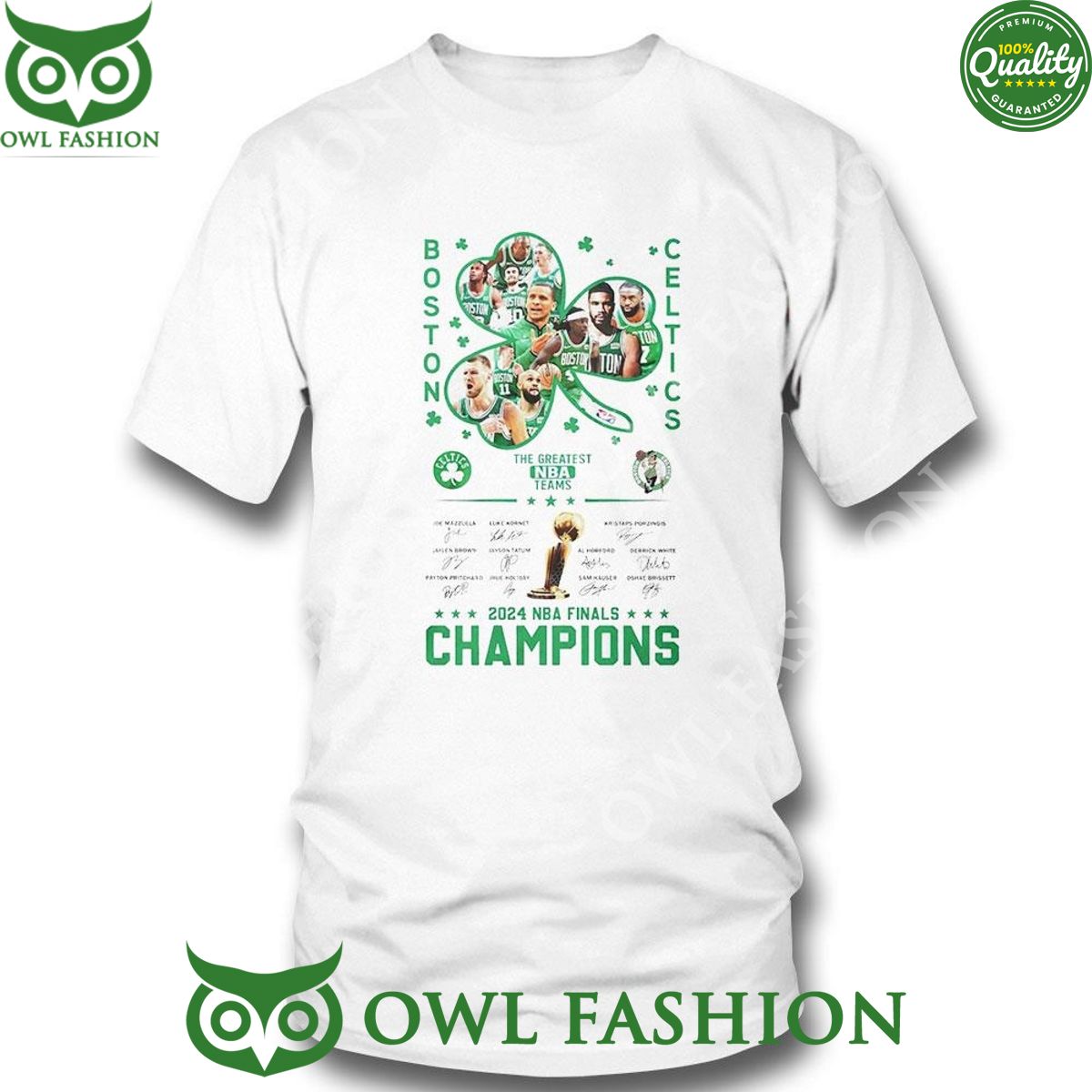 Boston Celtics The Greatest Nba Teams 2024 Nba Finals Champions 2D Shirt