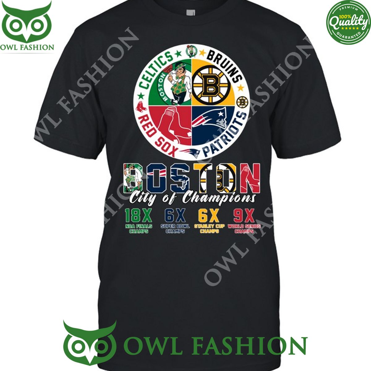 Boston City of Champions 18x NBA finals Champs 6x Super Bowl Champs 2d t shirt