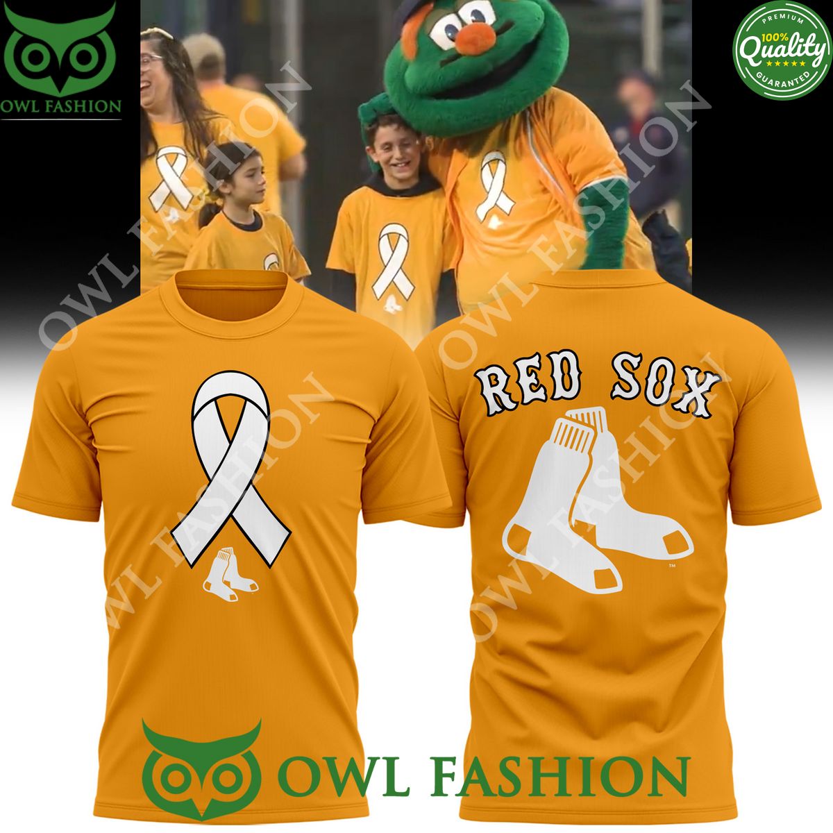 Boston Red Sox Honoring Childhood Cancer Awareness Month t shirt