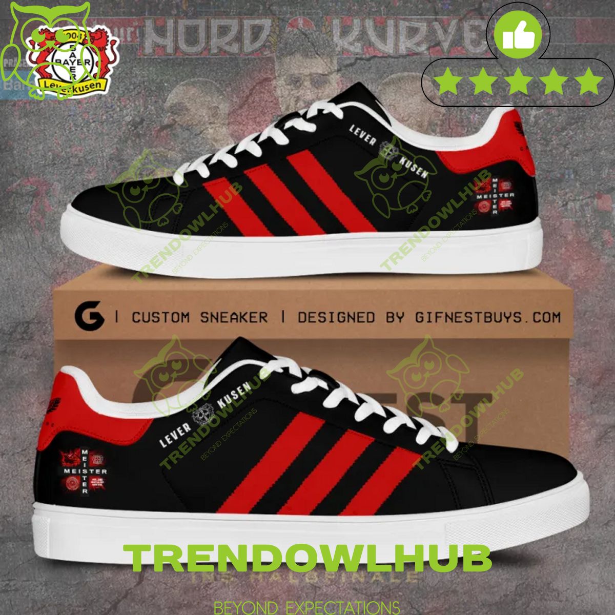 Bundesliga Deutscher Meister Bayer 04 Leverkusen 2024 Stan smith shoes