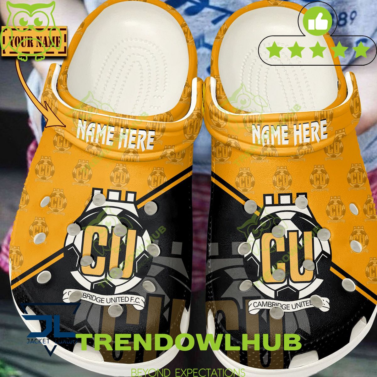 Cambridge United F.C Personalized Croc EFL Championship