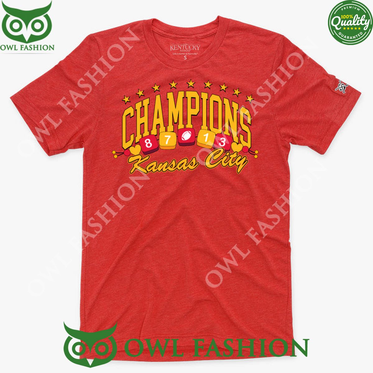 Champions 87 vs 13 Kansas City Super Bowl 2024 t shirt