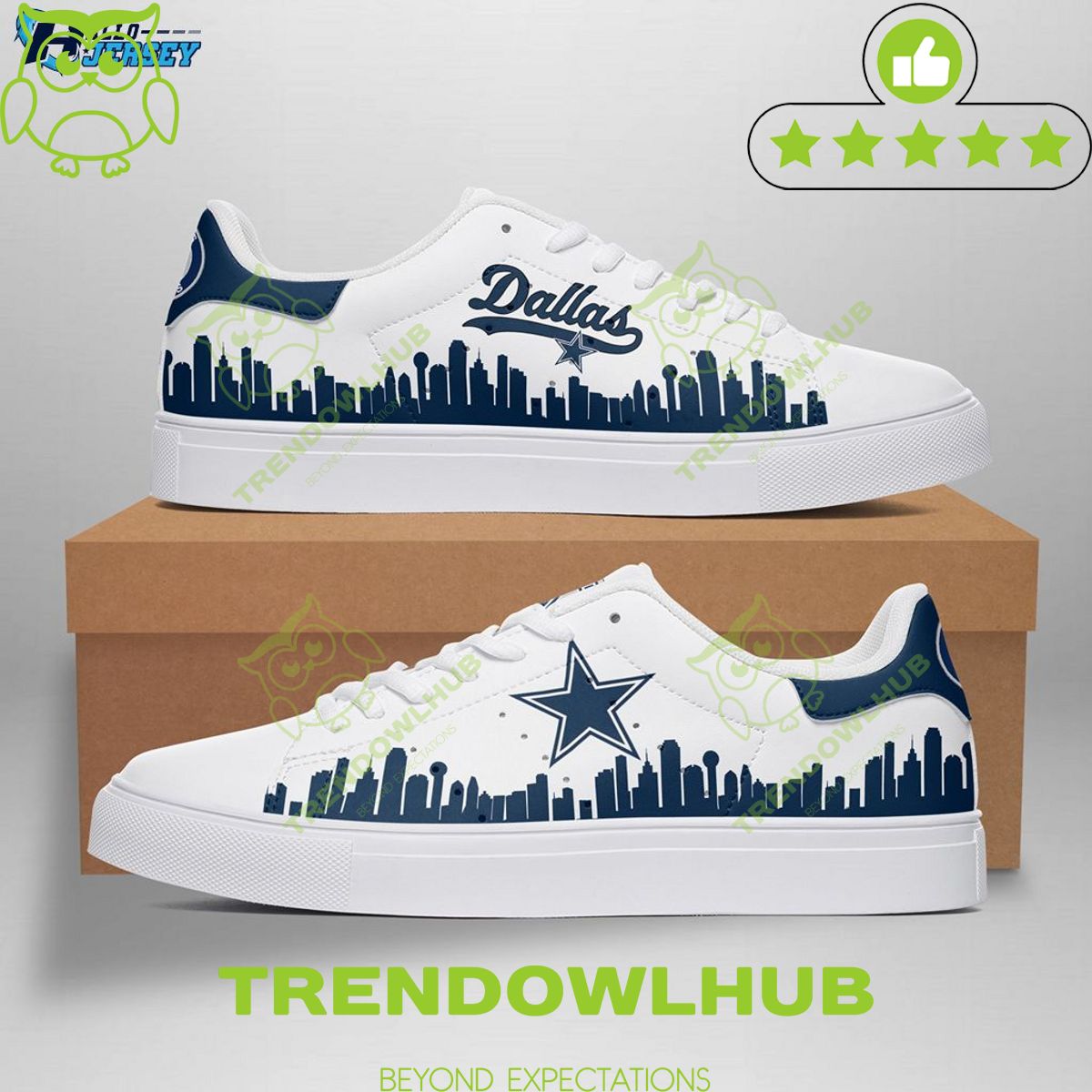 City Shadow Stan Smith Dallas Cowboys NFL Sneakers