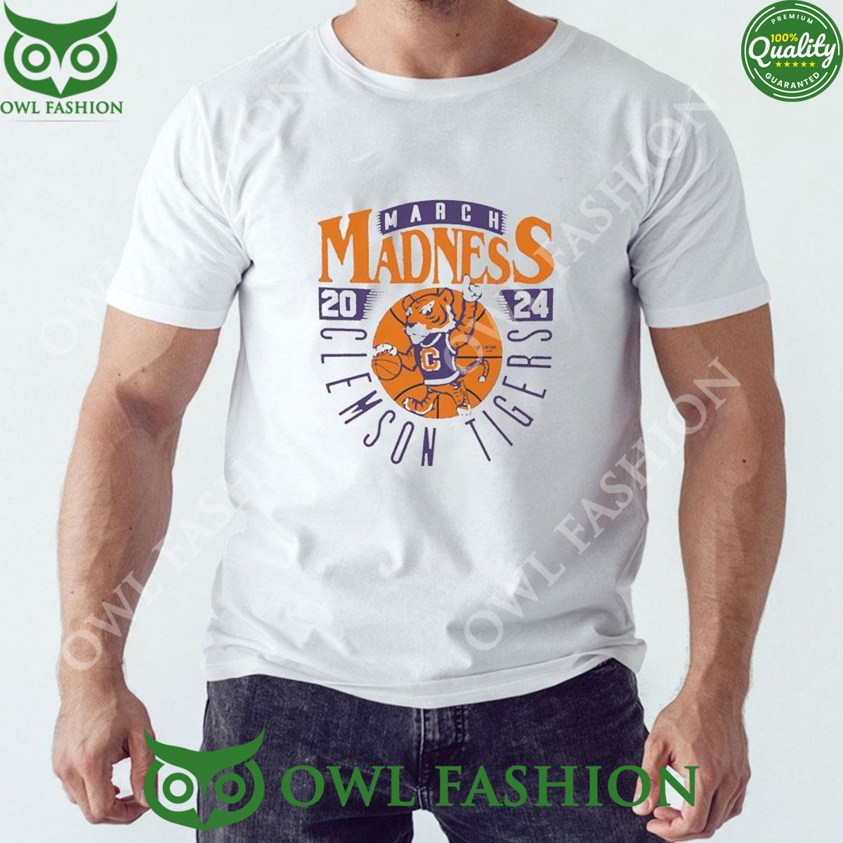 Clemson Tigers March Madness Mascot 2024 t shirt