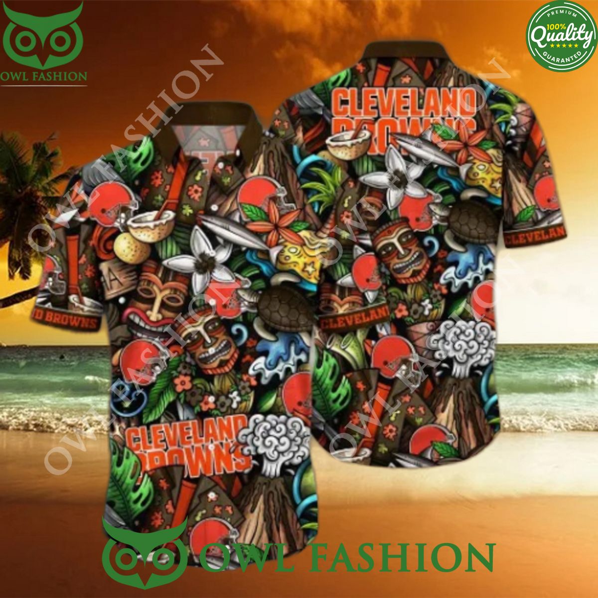 Cleveland Browns NFL Flower Trending Summer Hawaiian Shirt