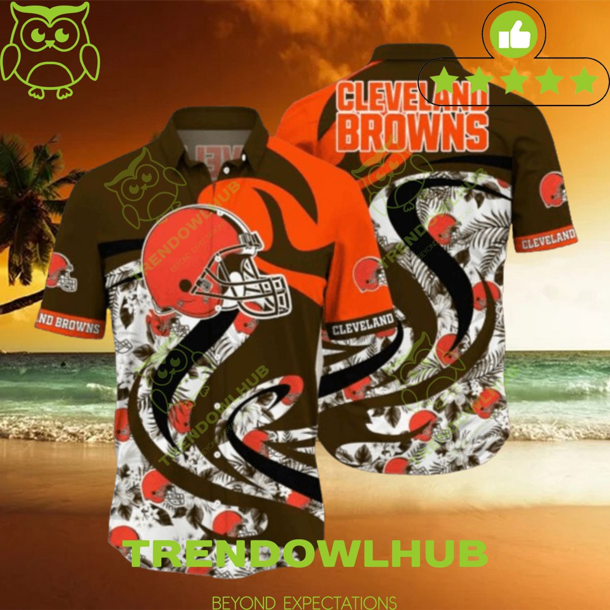 Cleveland Browns NFL Limited Aloha Championship Hawaiian Shirt