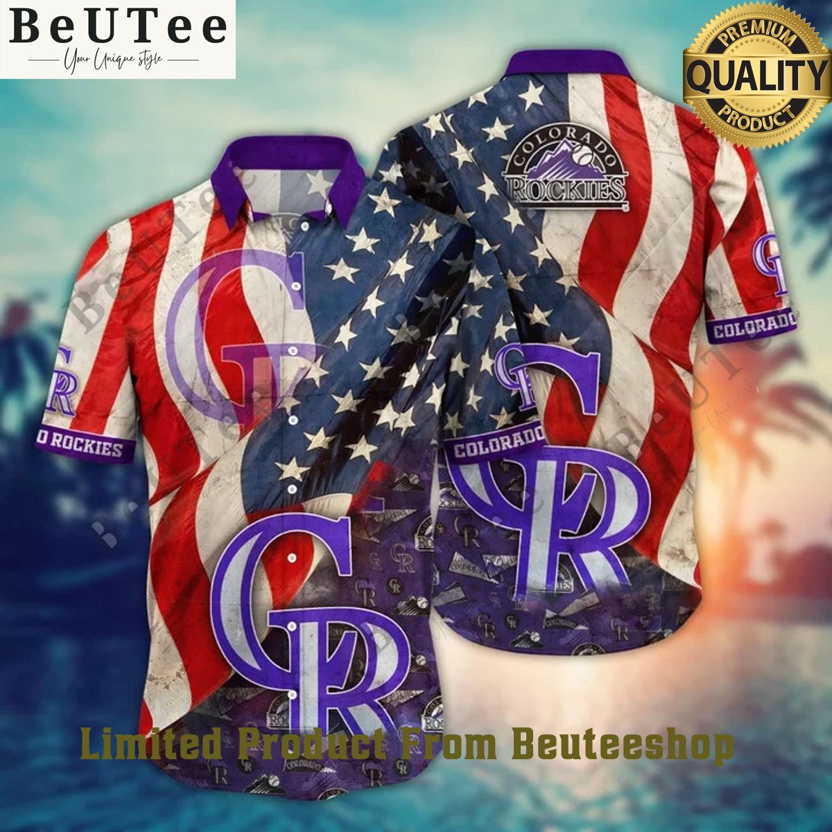 Colorado Rockies MLB Baseball Champion Hawaiian Shirt Independence Day