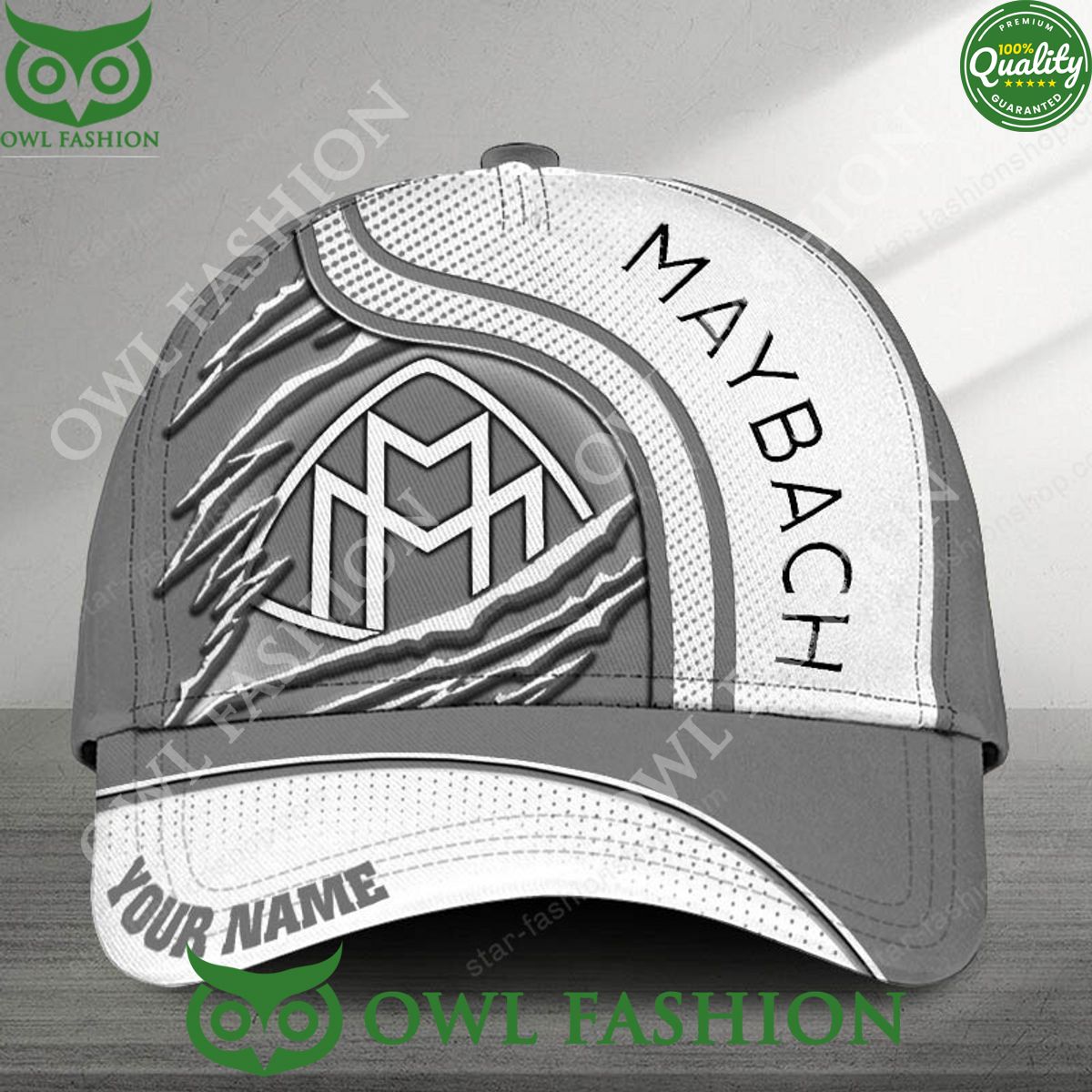 Customized Maybach Limited Edition Car Scratches Printed Cap