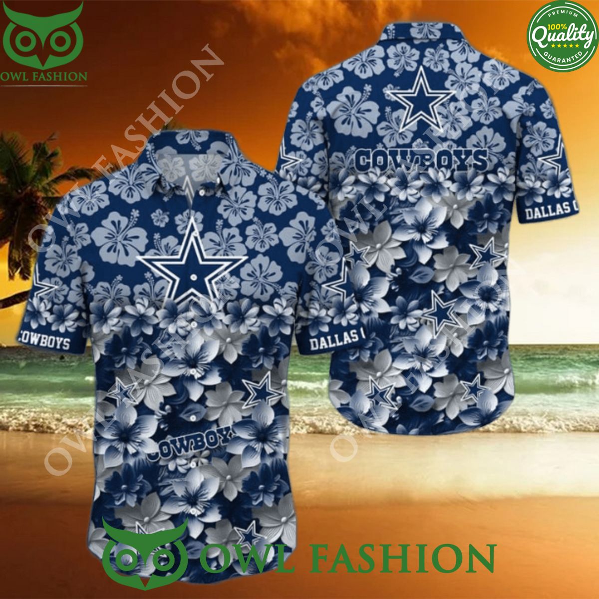 Dallas Cowboys NFL Football Team Hawaiian Shirt Trending Summer