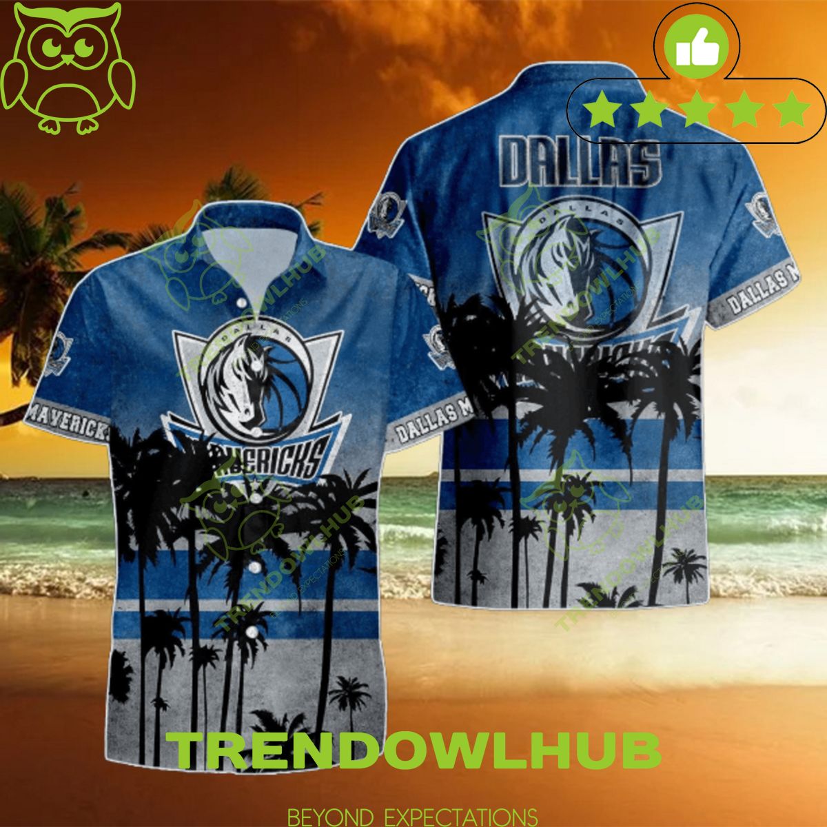 Dallas Mavericks MLB Championship Aloha Hawaiian Shirt