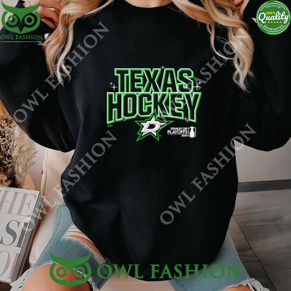 Dallas Stars 2024 Stanley Cup Playoffs Shirt Hoodie Texas Hockey