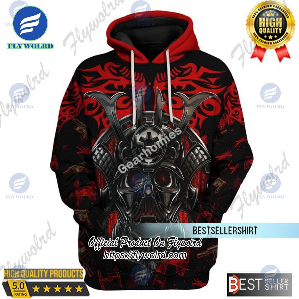 Darth Vader Samurai Hoodie 3D Print All Over Print Hoodie