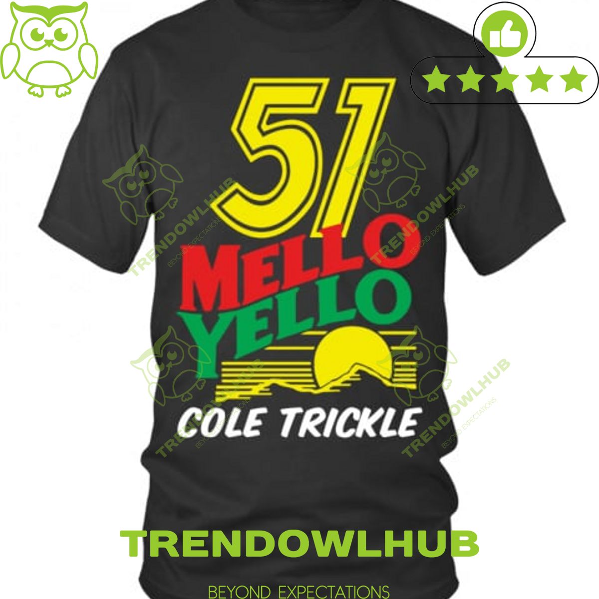 Days of Thunder Enjoy Mello Yello 34th Anniversary 1990 2024 Cole Trickle car 51 t shirt