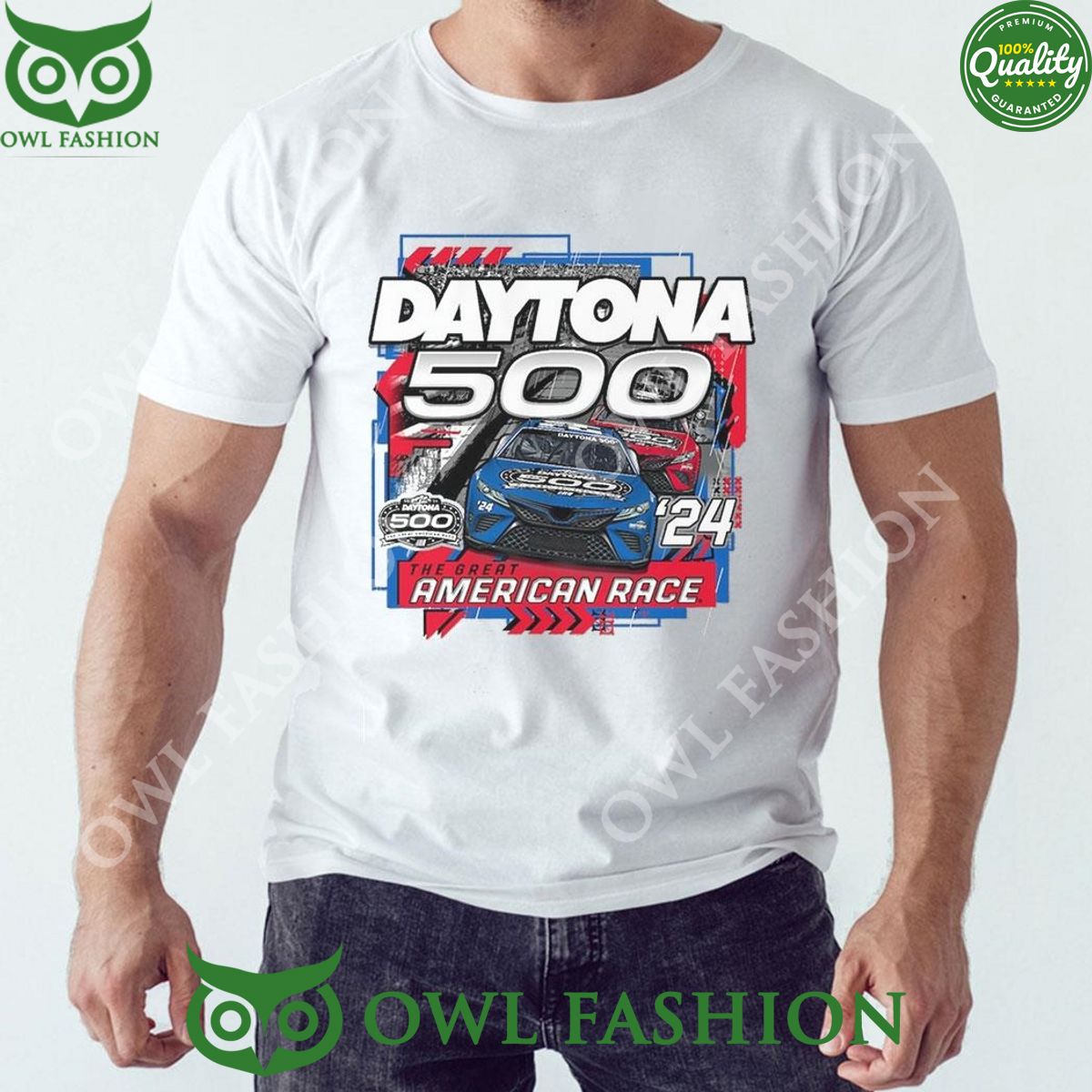 Daytona 500 Checkered Flag Sports 2024 T-shirt