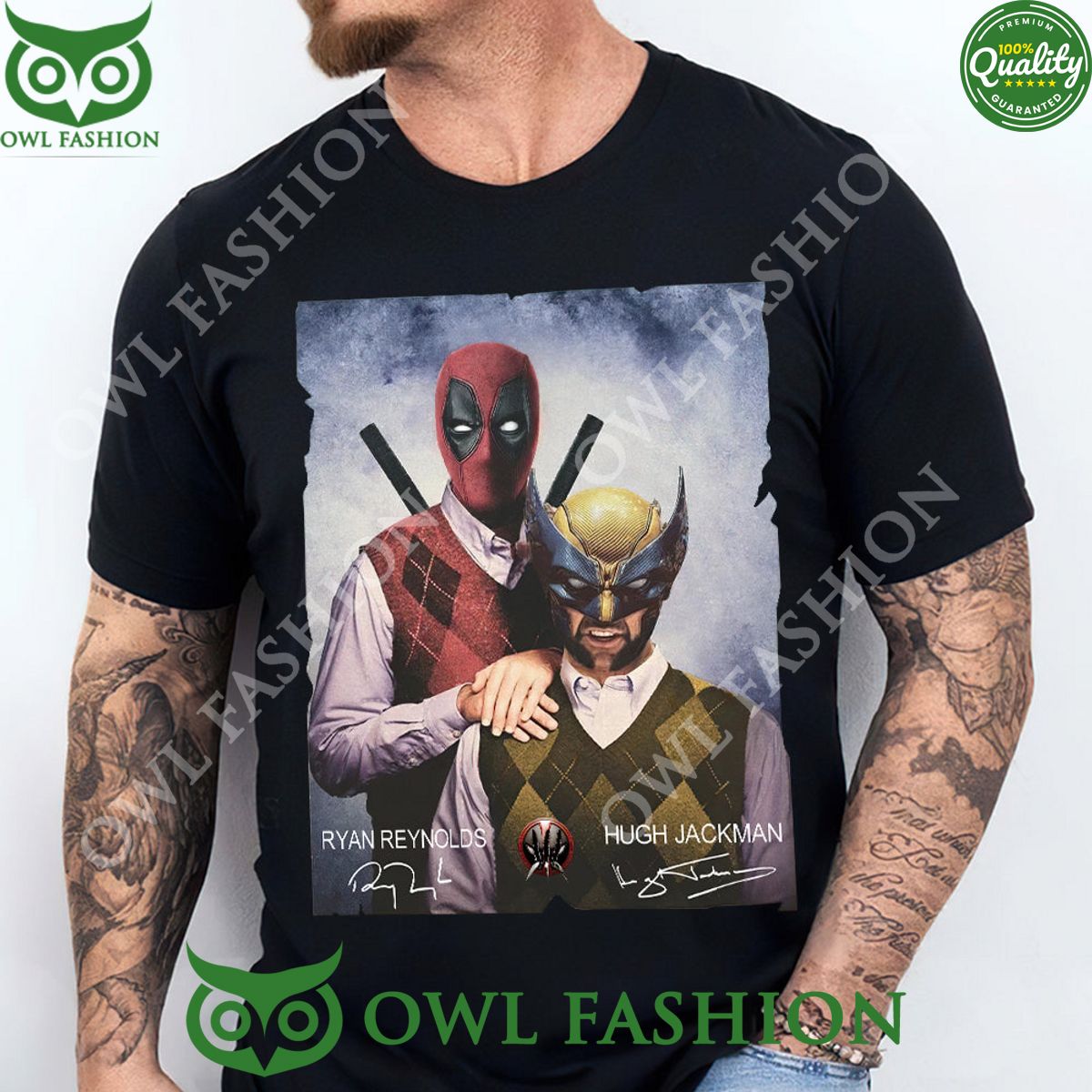 Deadpool 3 Ryan Reynolds Hugh Jackman t shirt