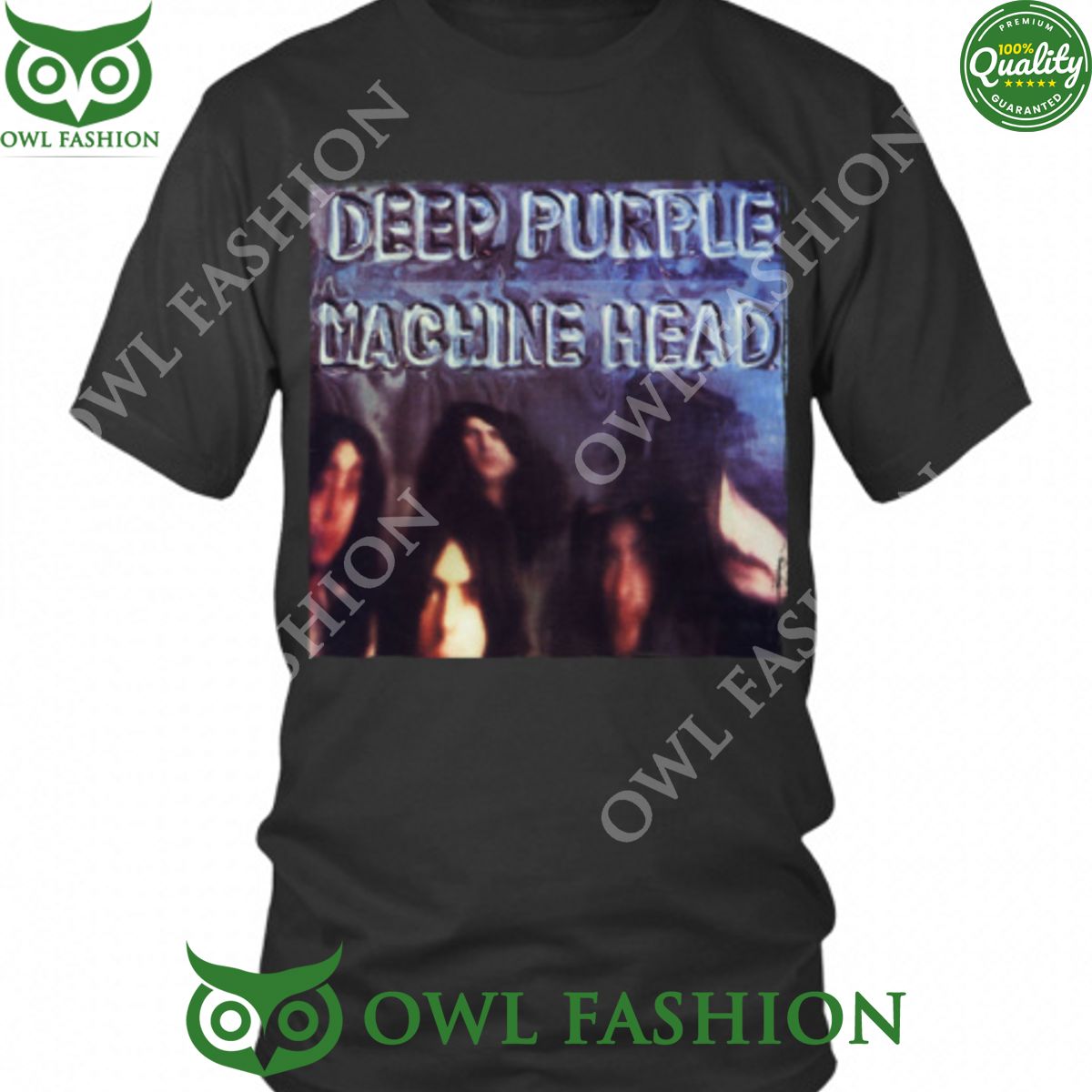 Deep Purple Machine Head Album Rock Band t shirt