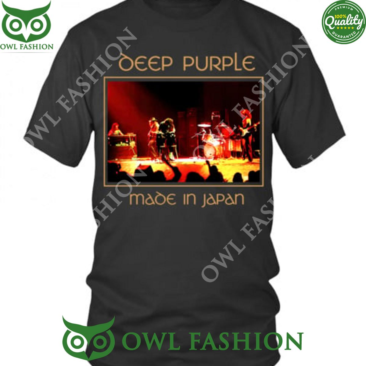 Deep Purple Made in Japan Album Rock Band t shirt