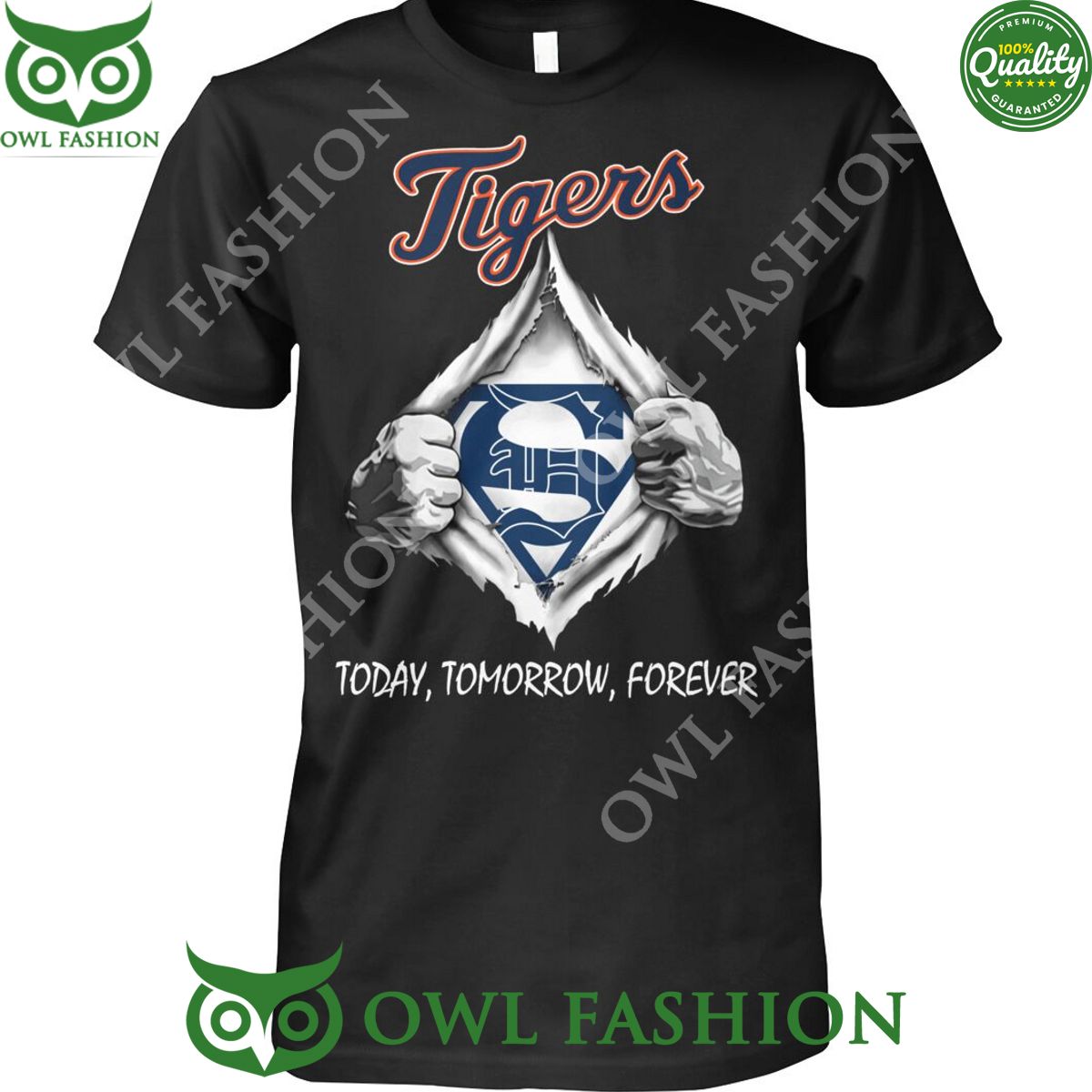 Detroit Tigers Today Tomorrow Forever MLB t shirt