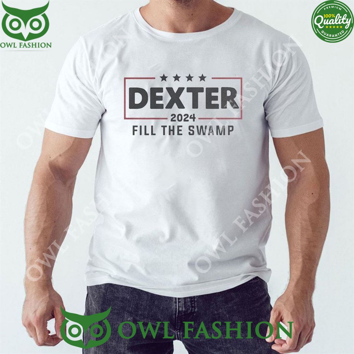 Dexter 2024 Fill The Swamp Ladies Tshirt