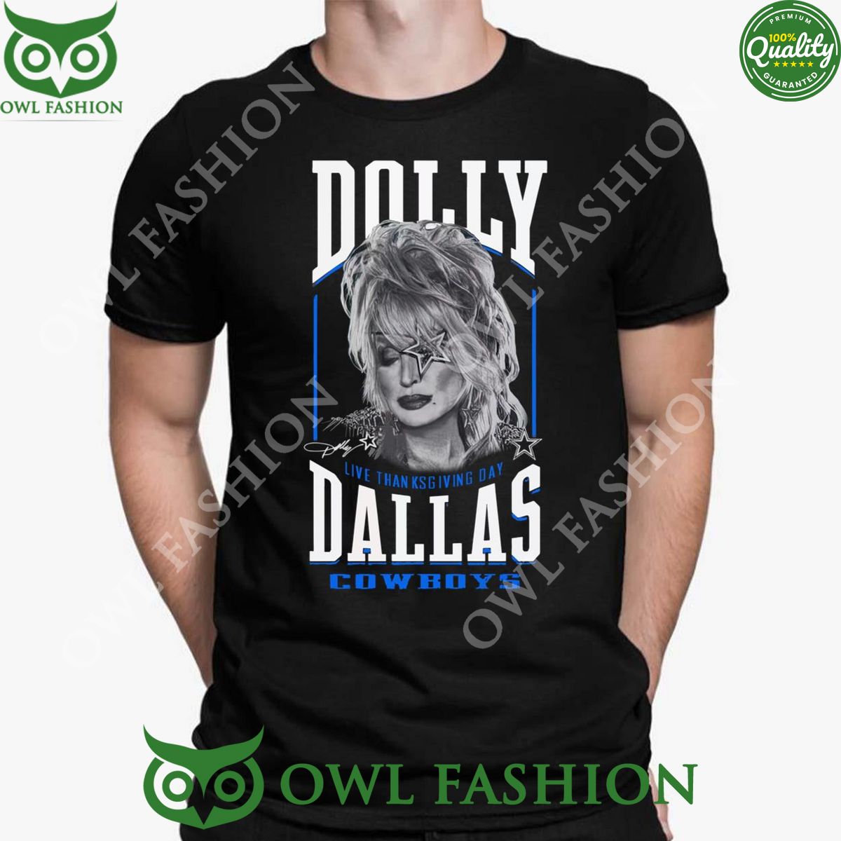 Dolly Parton Dallas Cowboys Live Thanksgiving Shirt Hoodie