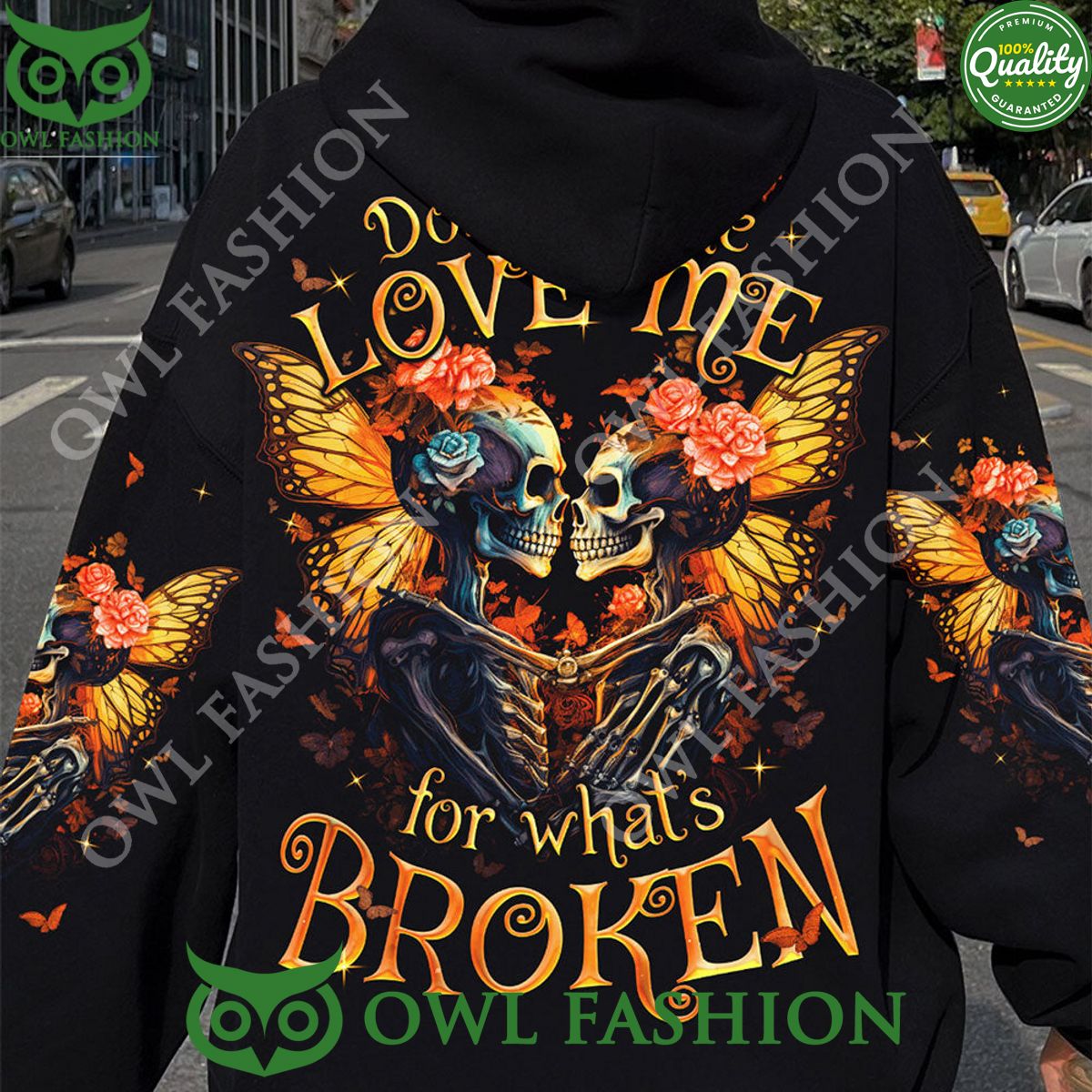Don't Fix Me Skull Couple Limited 3D Hoodie Shirt